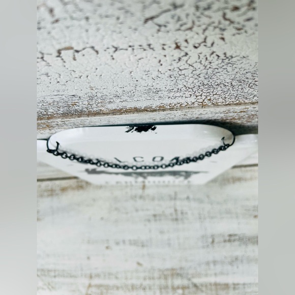 *Welcome to Our Farmhouse Metal Hanging Goat Sign - Picture 9 of 14